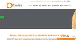 Desktop Screenshot of orientlinkmexico.com